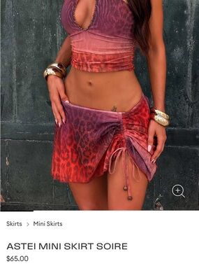 Outcast Astei Mini Skirt Sorei NWT Women’s Small